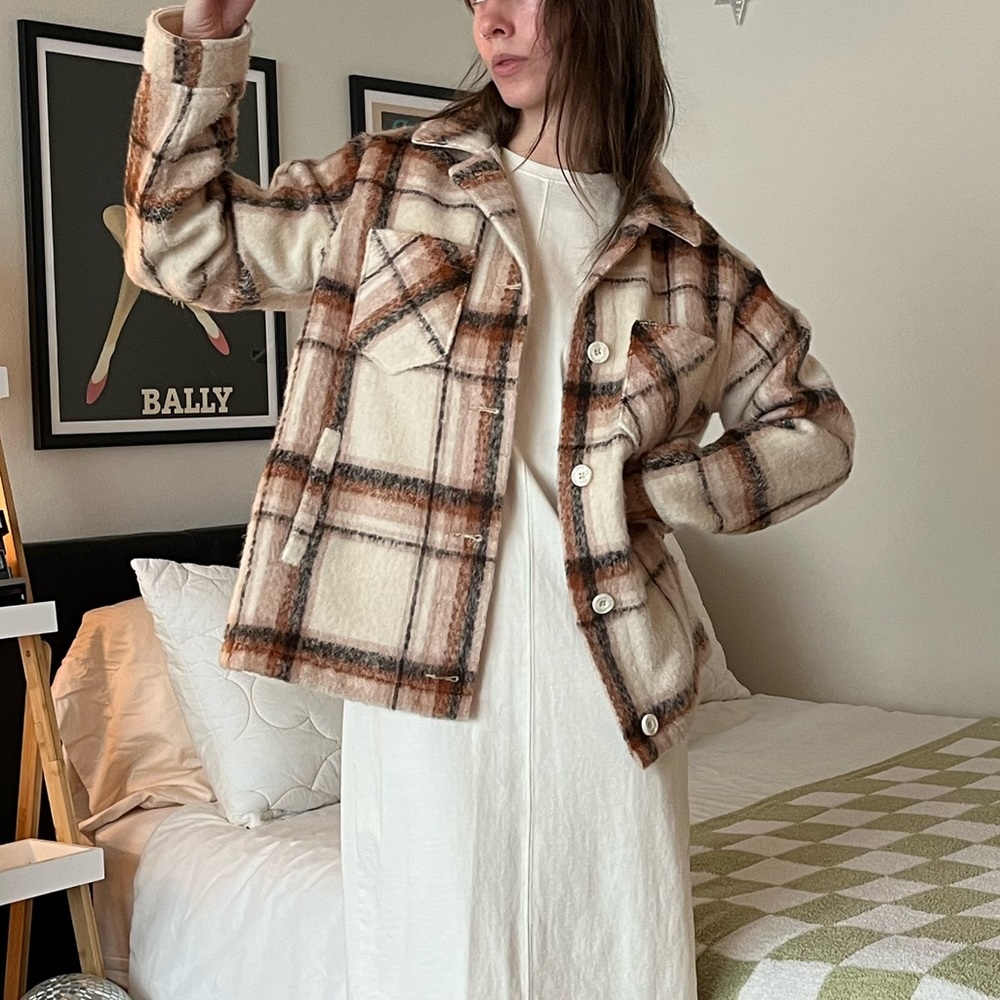 Plaid Shacket We the Free